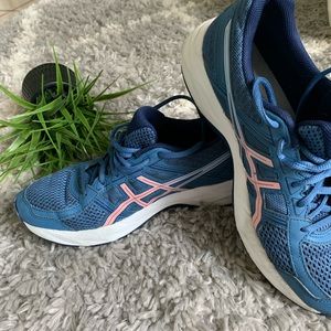 ASICS Women's Gel-Contend 4 Running Azure Rose EUC